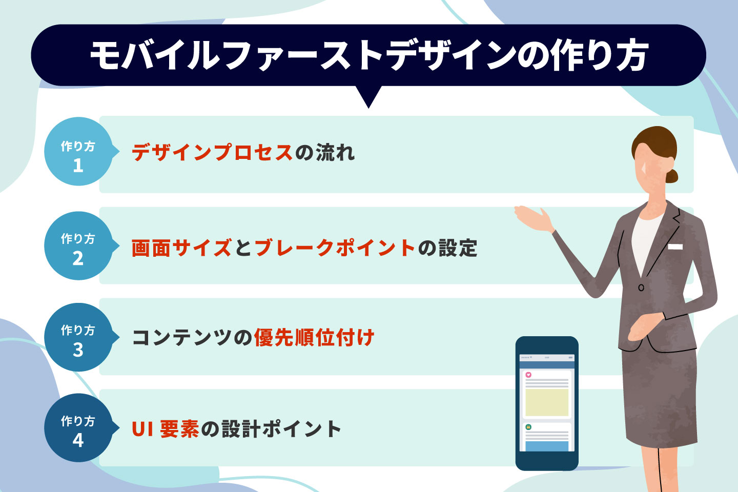 モバイルファーストデザインとは？
